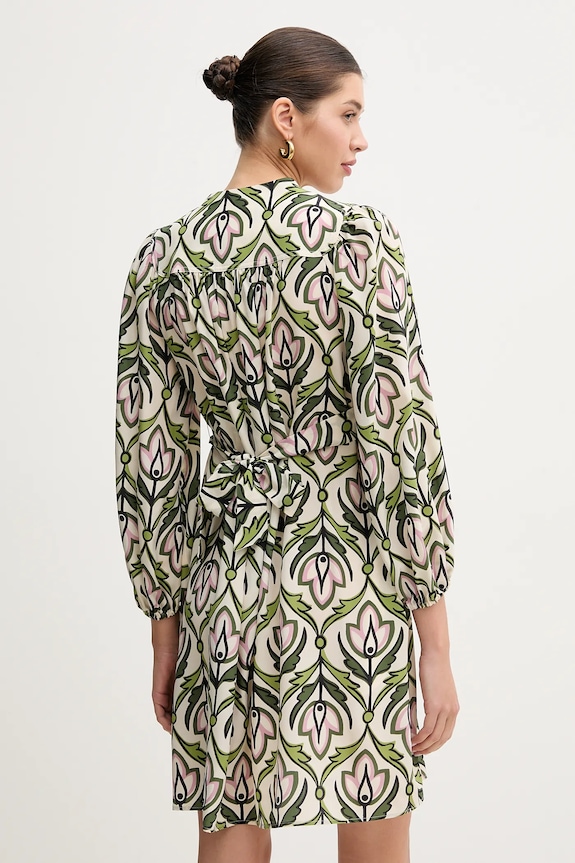 Ρούχα Μεταξωτό φόρεμα Weekend Max Mara 2515221061600 μπεζ