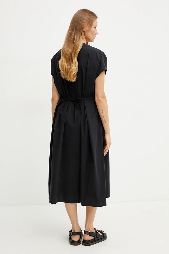 Oblečenie Bavlnené šaty Weekend Max Mara 2515221052600 čierna