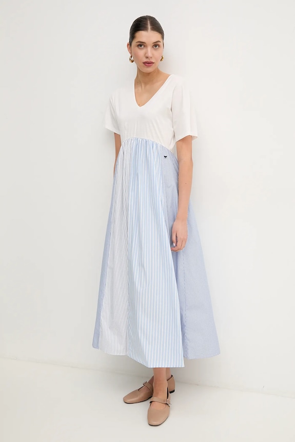 Φόρεμα Weekend Max Mara λευκό 2515621082600