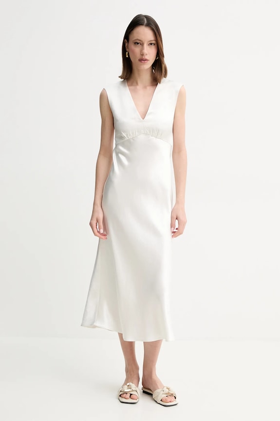MM by Max Mara rochie maxi bej 2516221048600