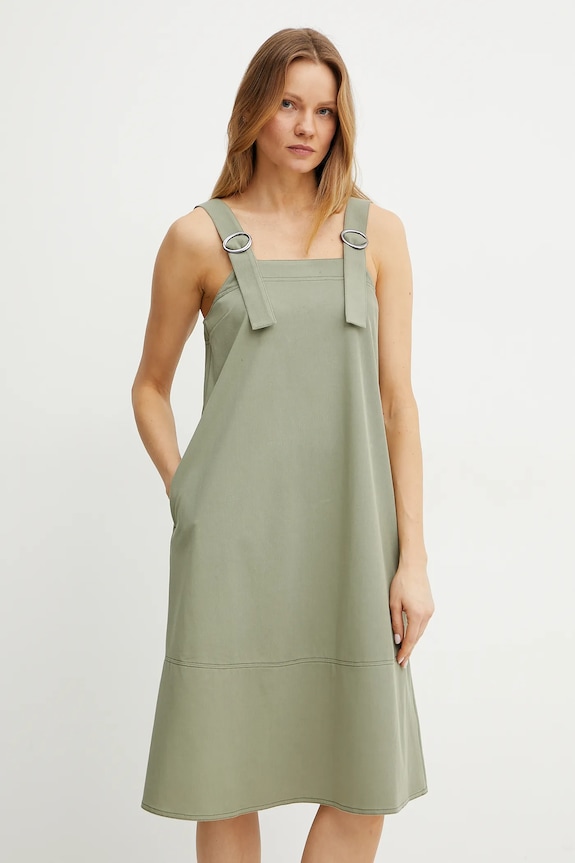 Max Mara Leisure ruha vállas zöld 2516621018600