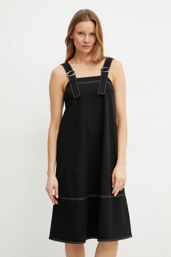 Max Mara Leisure ruha 2516621018600 fekete SS25