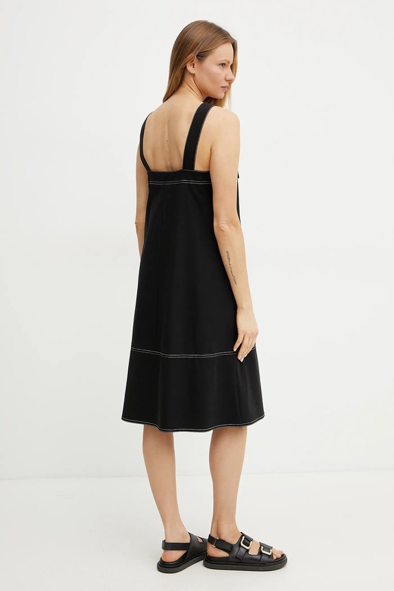 Ruházat Max Mara Leisure ruha 2516621018600 fekete