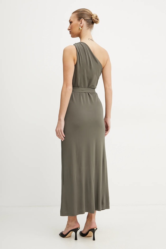 MM by Max Mara sukienka 2516621068600 zielony SS25