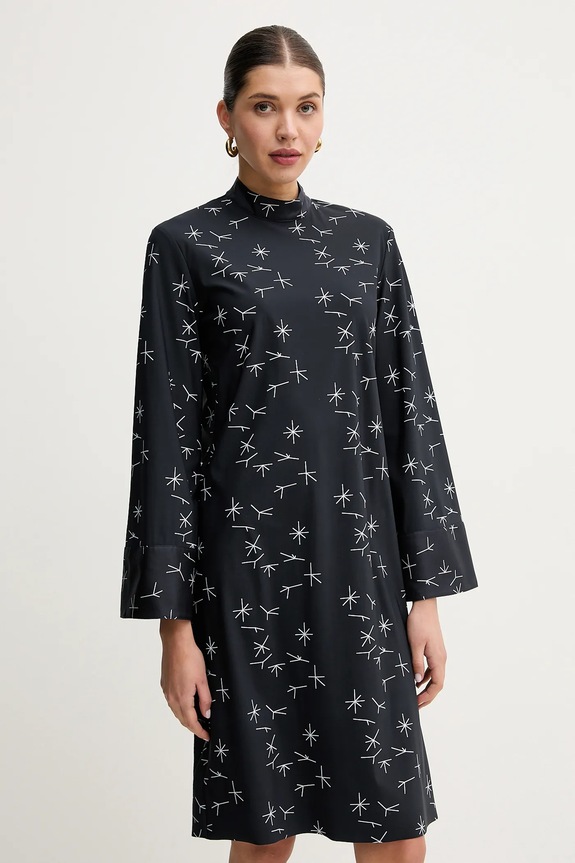Oblačila Obleka MM by Max Mara 2516621077600 mornarsko modra