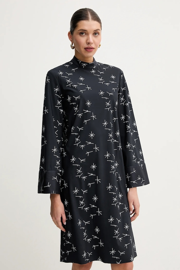 Oblačila Obleka MM by Max Mara 2516621077600 mornarsko modra
