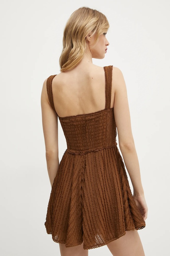 Îmbrăcăminte Charo Ruiz Ibiza rochie Mai 255601 maro