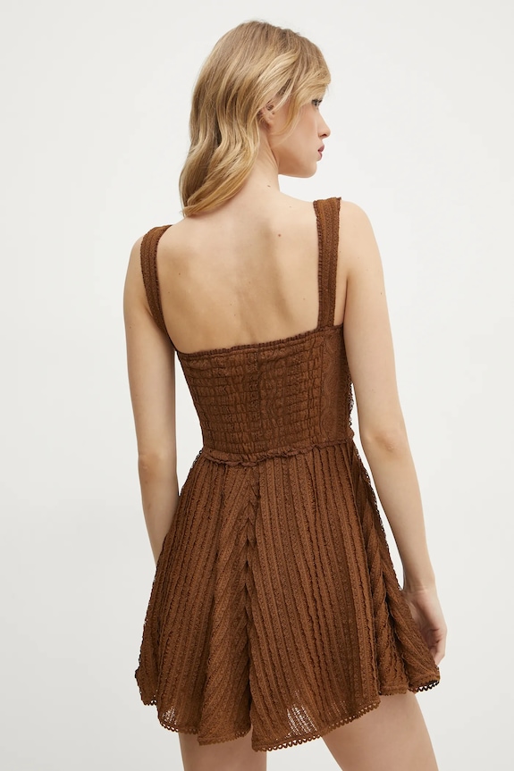 Îmbrăcăminte Charo Ruiz Ibiza rochie Mai 255601 maro