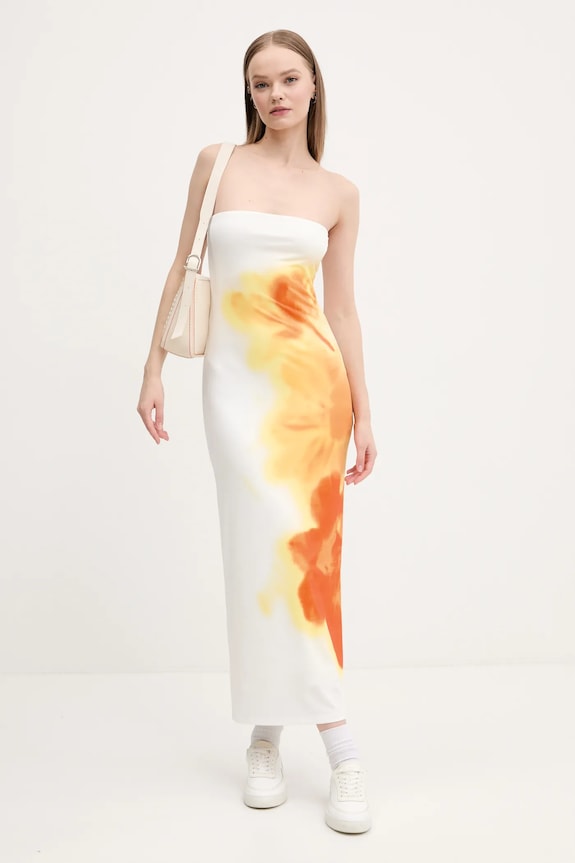 Desigual vestito AMBERES 25SWVK49 bianco SS25