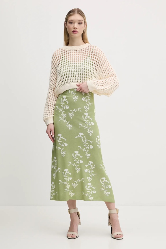 Desigual vestito e maglione DANA maxi verde 25SWVK59