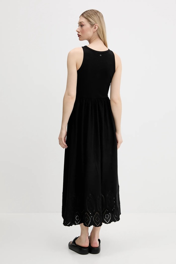 Ρούχα Φόρεμα Desigual DIJON 25SWVK58 μαύρο