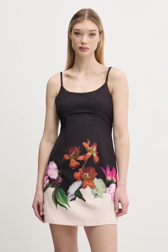 Desigual ruha LE MANS vállas fekete 25SWVW16