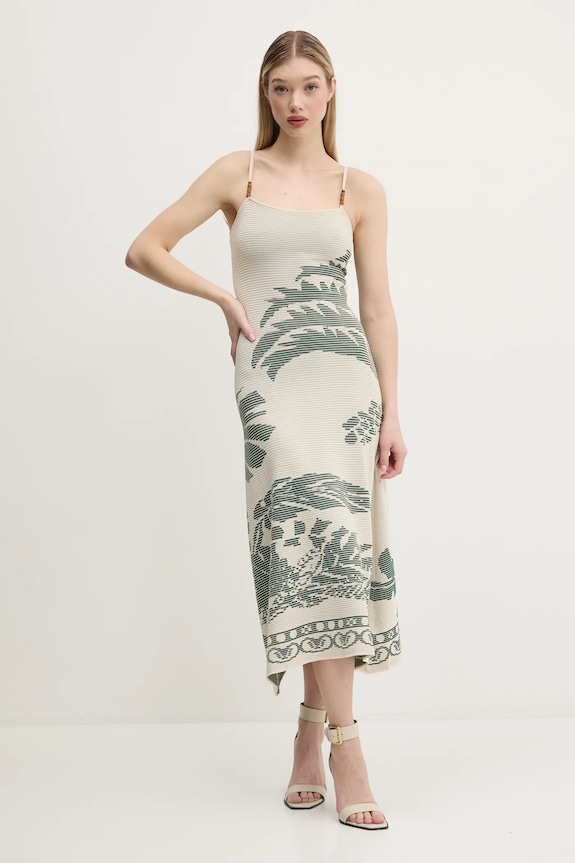 Šaty Desigual MARSELLA 25SWVF11 béžová SS25