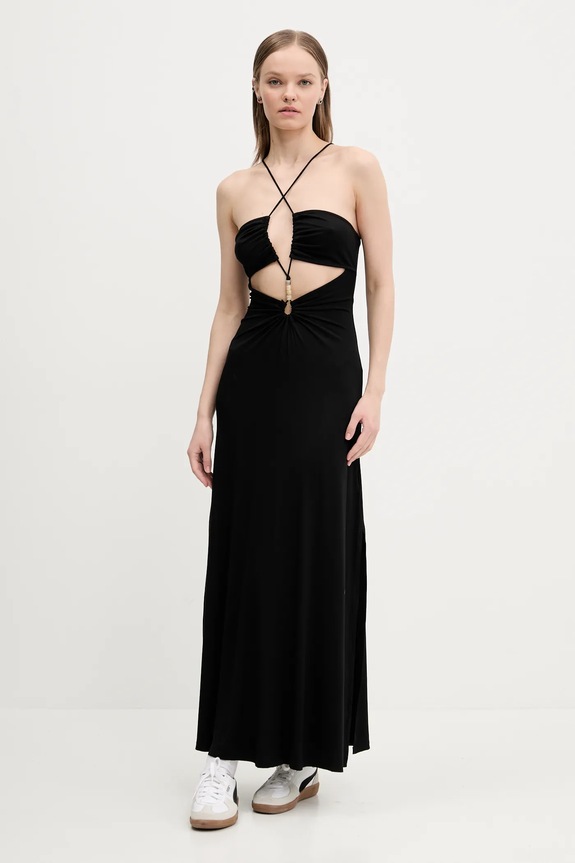 Desigual vestito MONTPELLIER maxi nero 25SWVK55
