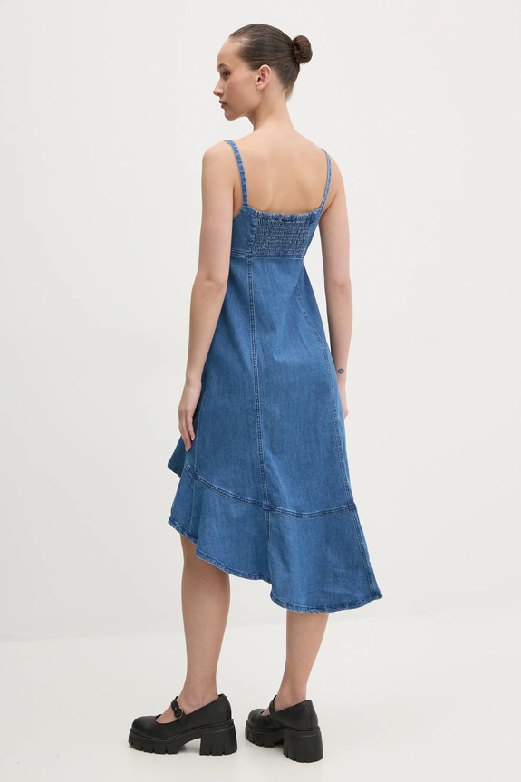 Desigual sukienka jeansowa MUNICH 25SWVD07 niebieski SS25