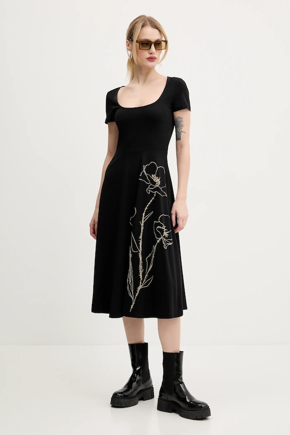Desigual vestito NAPOLES 25SWVK09 nero SS25