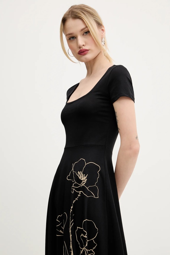Desigual vestito NAPOLES nero 25SWVK09