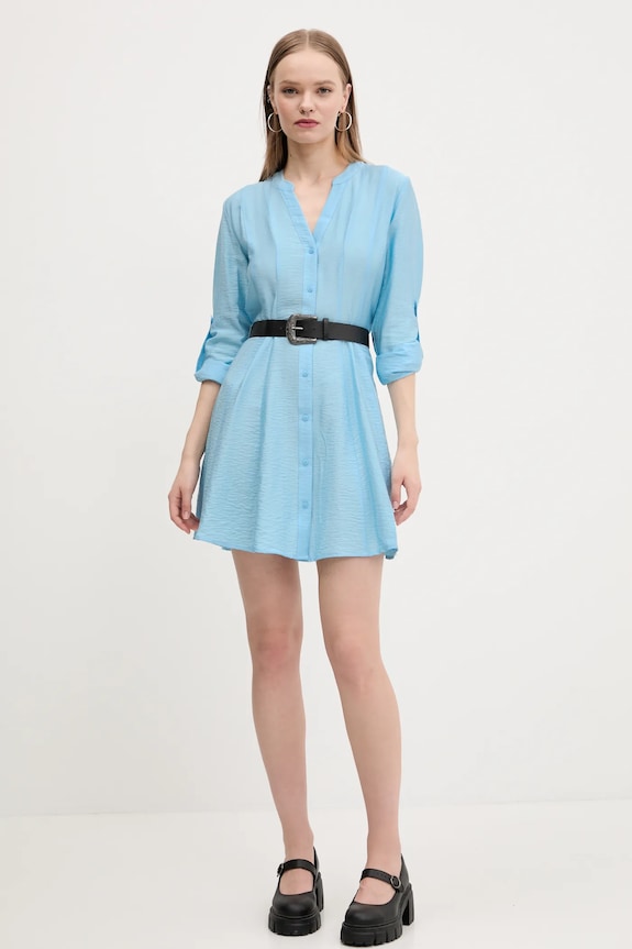 Φόρεμα Desigual PARIS 25SWVW32 μπλε SS25