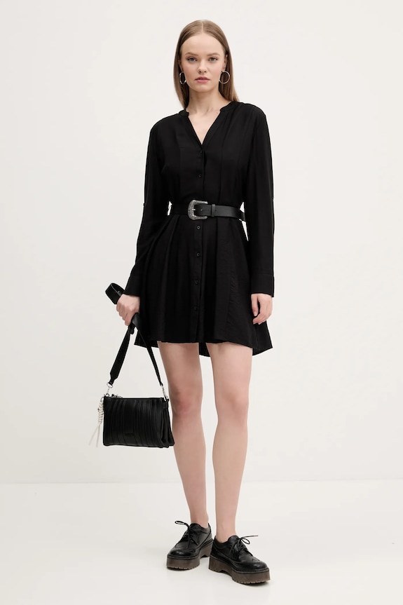 Φόρεμα Desigual PARIS 25SWVW32 μαύρο SS25