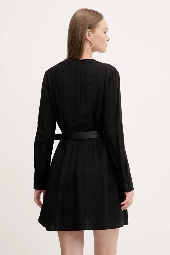 Ρούχα Φόρεμα Desigual PARIS 25SWVW32 μαύρο