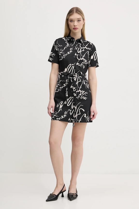 Φόρεμα Desigual RODAS 25SWVW38 μαύρο SS25