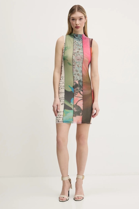 Haljina Desigual ST. JOHNS 25SWVK01 zelena SS25