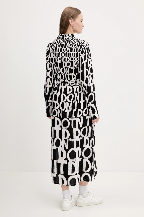 Haljina Desigual TRIPOLI 25SWVW40 crna SS25