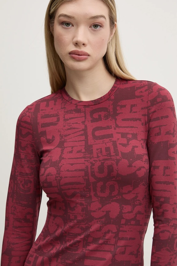 Φόρεμα Guess Originals κόκκινο W5RK78.K1D80