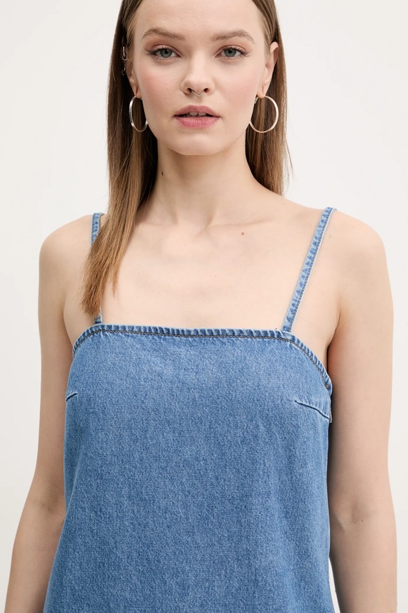 Hugo Blue pamut ruha kék 50540560