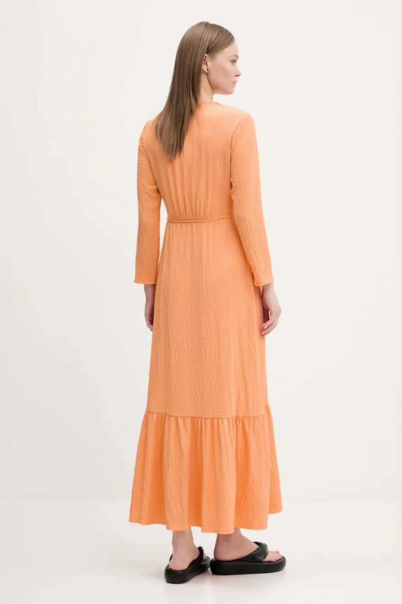 Φόρεμα HUGO 50536419 πορτοκαλί SS25