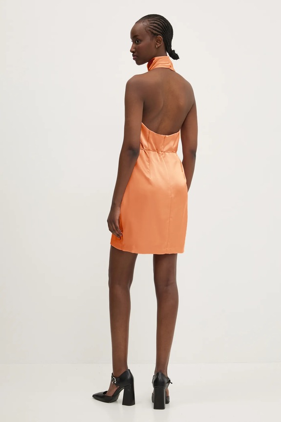 Ρούχα Φόρεμα HUGO 50536440 πορτοκαλί