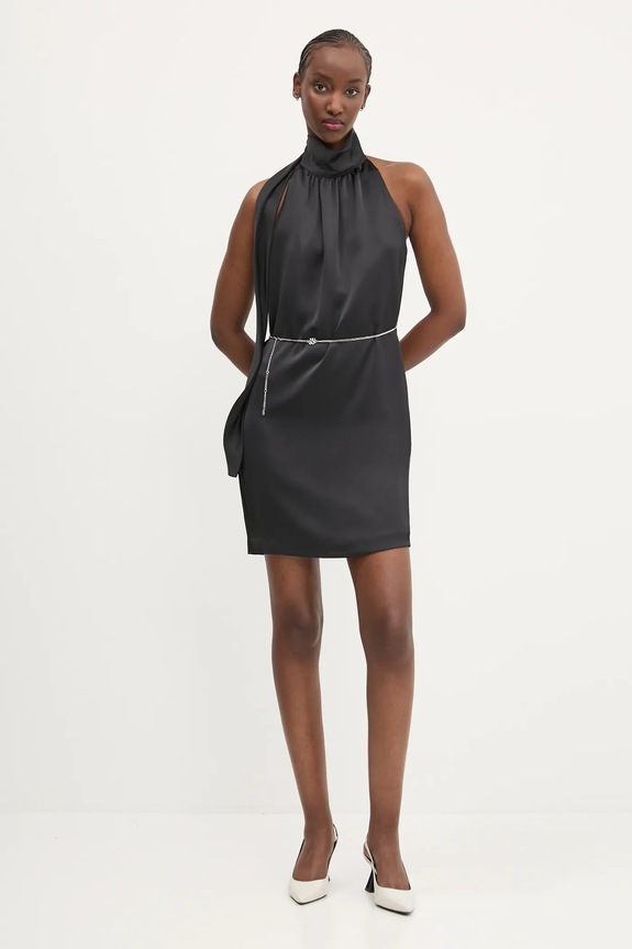 HUGO vestito mini nero 50536440