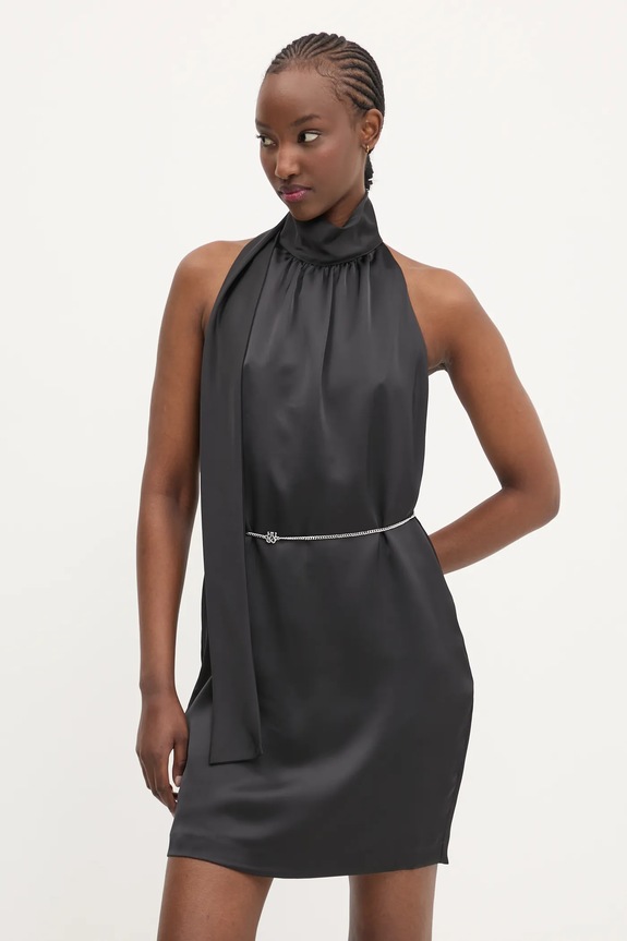 HUGO vestito 50536440 nero SS25