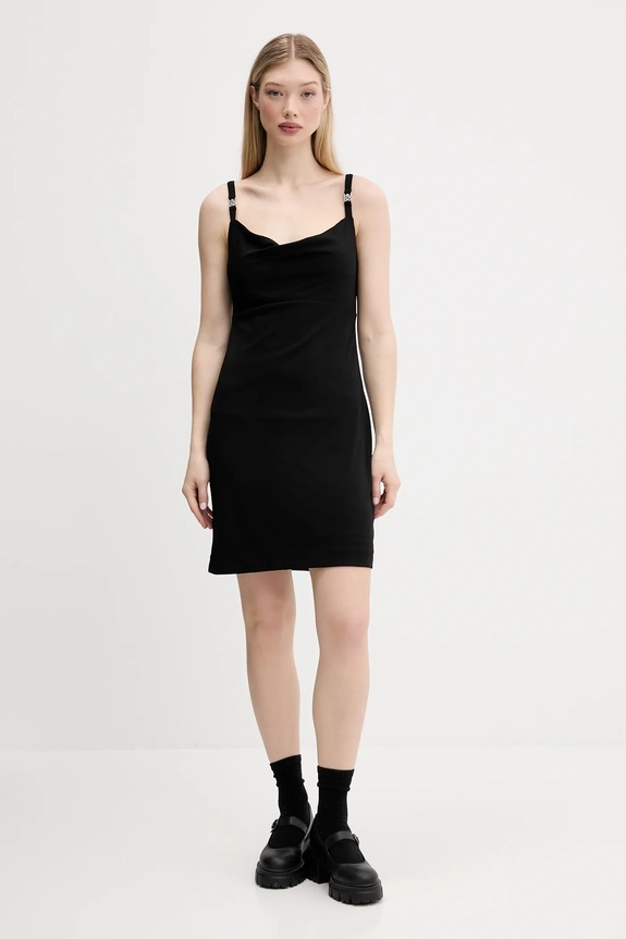 Φόρεμα HUGO 50536463 μαύρο SS25