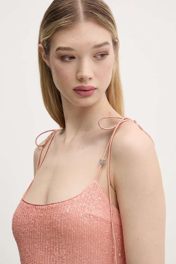 Φόρεμα HUGO πορτοκαλί 50537027