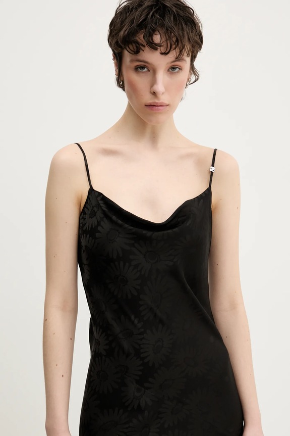 Haljina HUGO 50542863 crna SS25