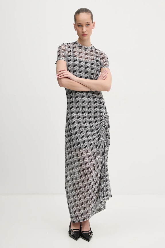 HUGO vestito 50537179 nero SS25