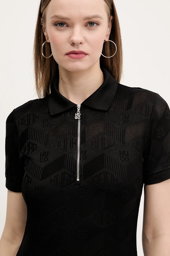 Φόρεμα HUGO μαύρο 50537774