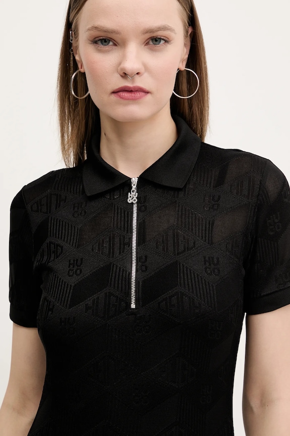 Φόρεμα HUGO μαύρο 50537774