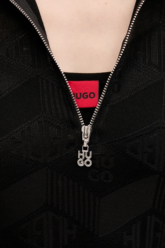 Φόρεμα HUGO 50537774 μαύρο