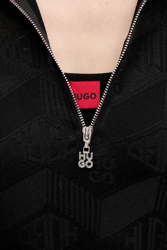 Φόρεμα HUGO 50537774 μαύρο