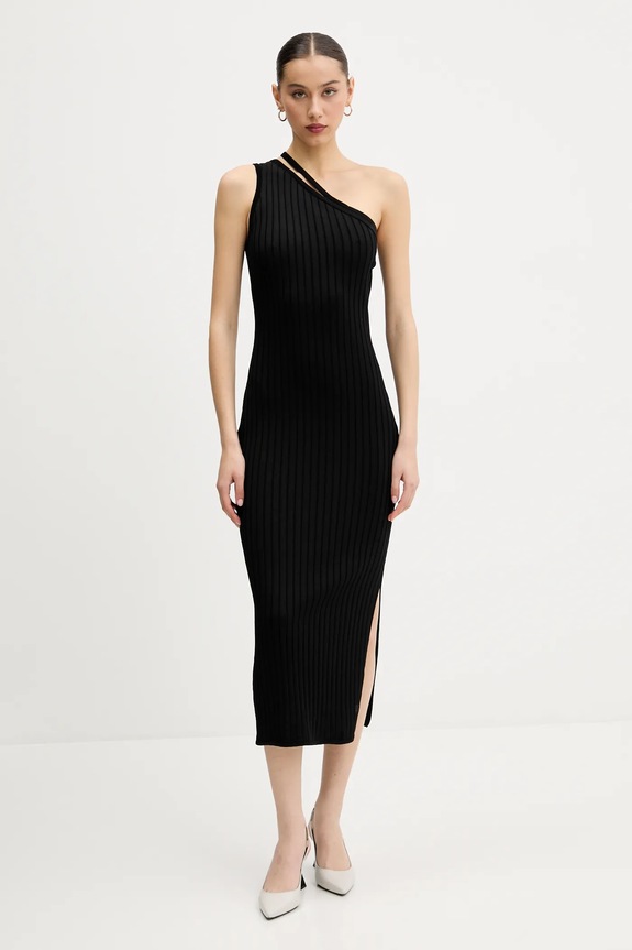 HUGO ruha viszkóz fekete 50538218