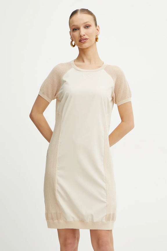 Φόρεμα Liu Jo casual μπεζ TA5073.T2900