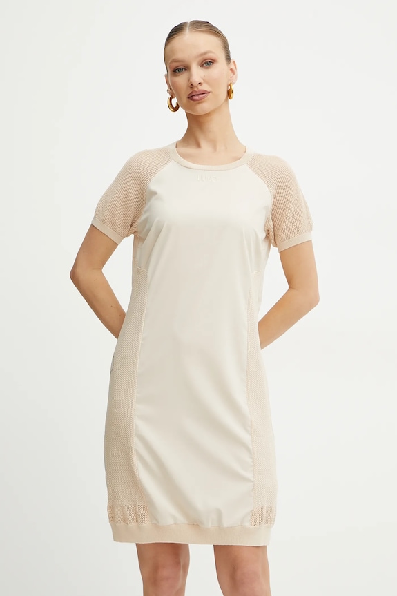 Φόρεμα Liu Jo casual μπεζ TA5073.T2900