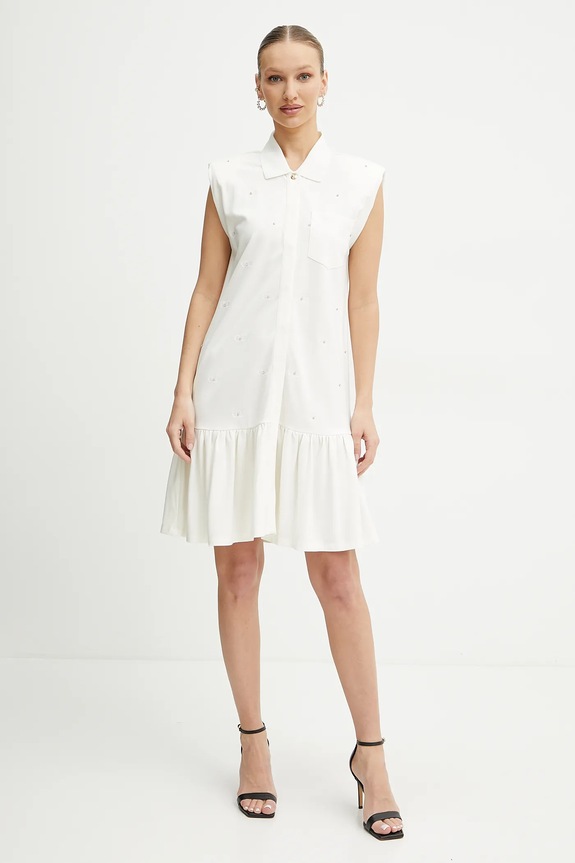 Φόρεμα Liu Jo TA5191.J5942 μπεζ SS25