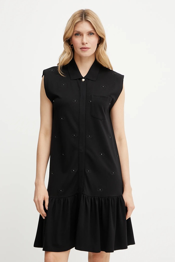 Liu Jo rochie fixat negru TA5191.J5942