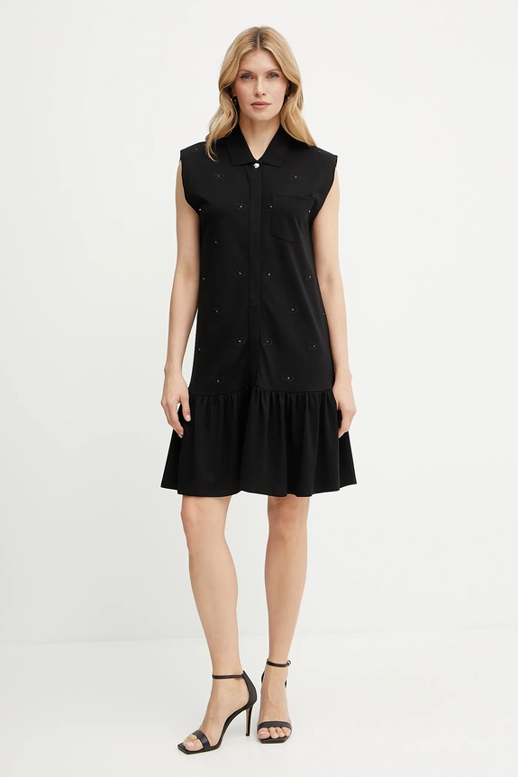 Liu Jo rochie TA5191.J5942 negru SS25