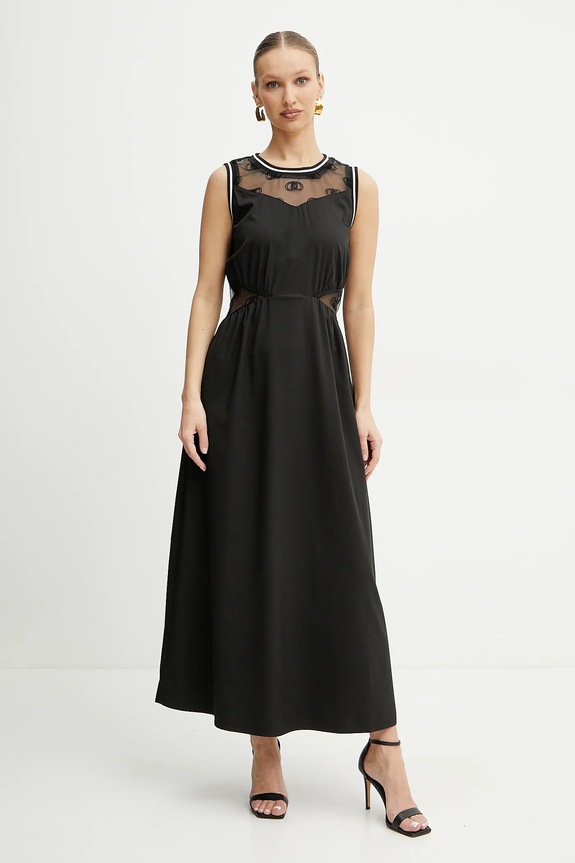 Liu Jo rochie maxi negru TA5202.TS922