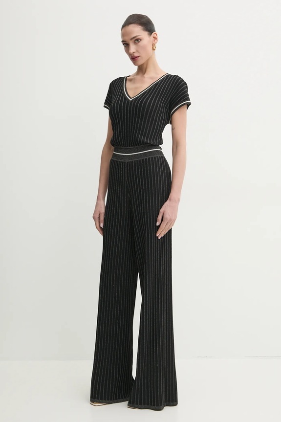 Liu Jo tuta elegante maglia nero TA5213.MS014