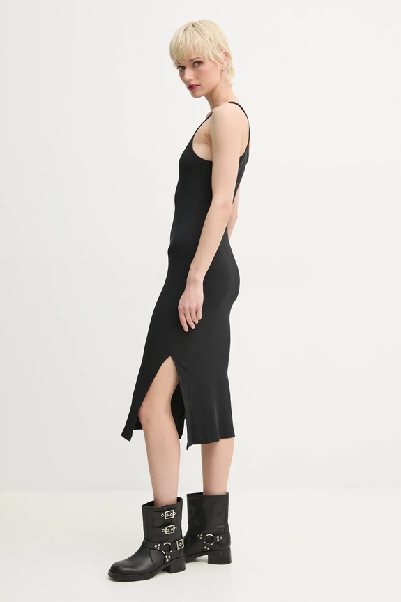 Haljina ZADIG&VOLTAIRE JWDR01067.11 crna SS25
